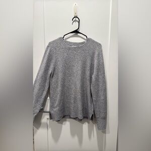 J. Crew Factory - Extra Soft Crewneck Sweater - Heather Grey - Size: M